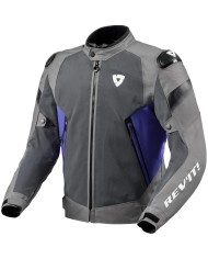 CHAQUETA REVIT CONTROL AIR H2O GRIS/AZUL