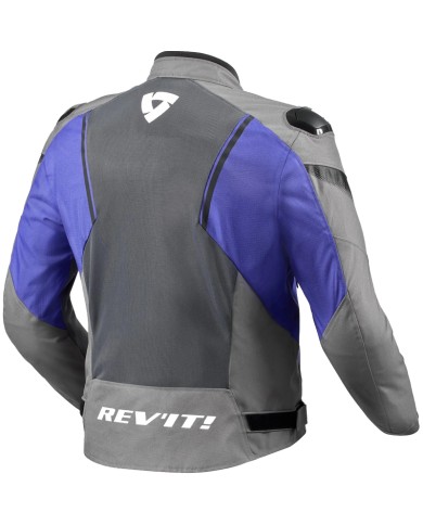 CHAQUETA REVIT CONTROL AIR H2O GRIS/AZUL