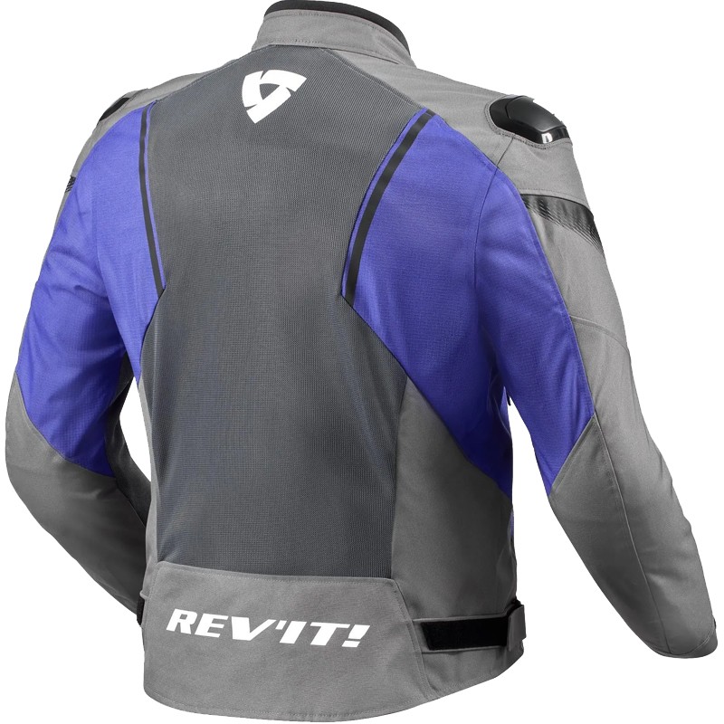 CHAQUETA REVIT CONTROL AIR H2O GRIS/AZUL