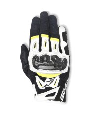 GUANTES ALPINESTARS SMX-2 AIR CARBON V2 BLACK/WHITE/YELLOW FLUO
