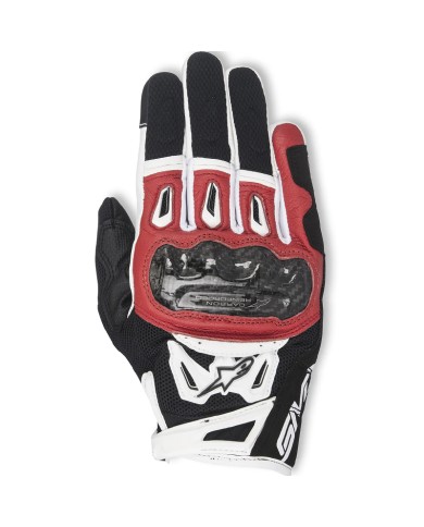 GUANTES ALPINESTARS SMX-2 AIR CARBON V2 BLACK/RED/WHITE