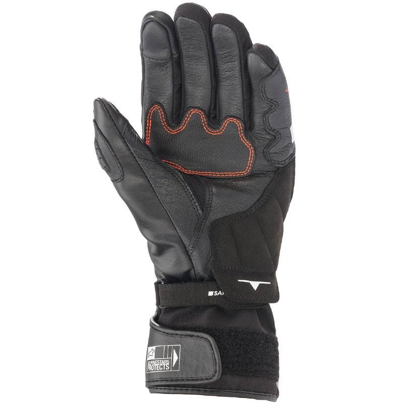 GUANTES ALPINESTARS SP-365 DRYSTAR BLACK/RED FLUO/WHITE