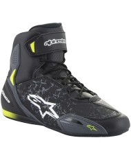 ZAPATILLAS ALPINESTARS FASTER-3 BLACK/YELLOW FLUO