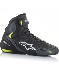 ZAPATILLAS ALPINESTARS FASTER-3 BLACK/YELLOW FLUO