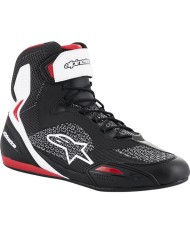 ZAPATILLAS ALPINESTARS FASTER-3 RIDEKNIT BLACK/WHITE/RED