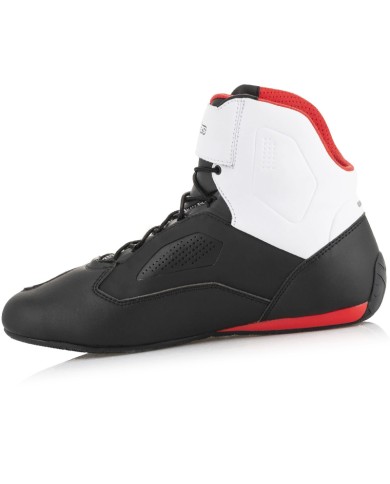 ZAPATILLAS ALPINESTARS FASTER-3 RIDEKNIT BLACK/WHITE/RED