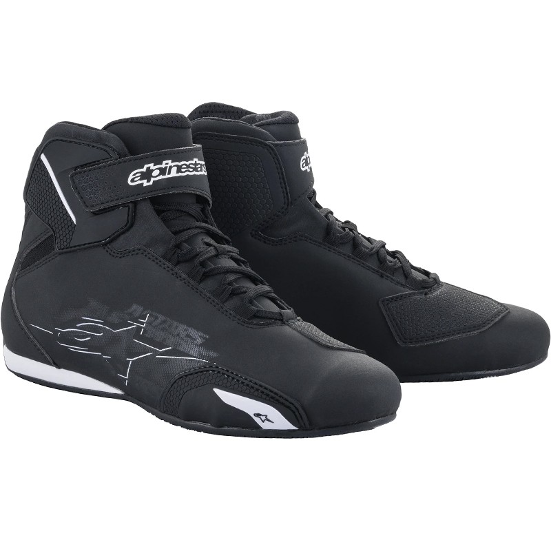BOTIN ALPINESTARS SEKTOR FIA BLACK/WHITE