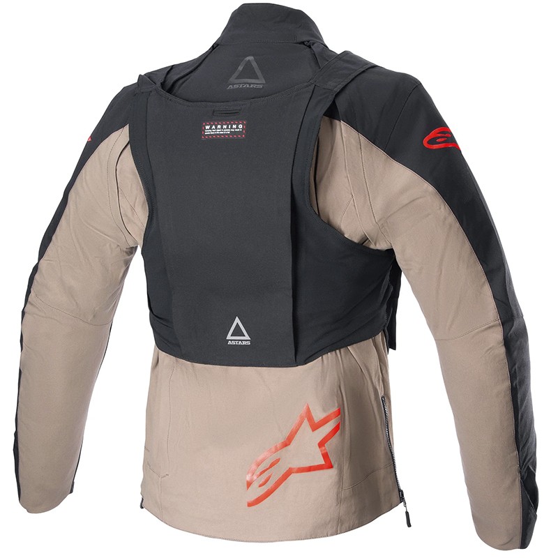 CHAQUETA ALPINESTARS TECHDURA BLACK/FALCON BROWN