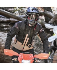 CHAQUETA ALPINESTARS TECHDURA BLACK/FALCON BROWN