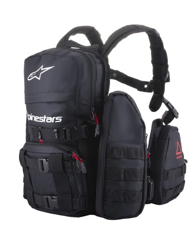 MOCHILA ALPINESTARS TECHDURA TACTICAL PACK BLACK/WHITE