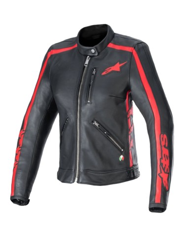 CHAQUETA ALPINESTARS STELLA DYNO LADY BLACK HAUTE/RED