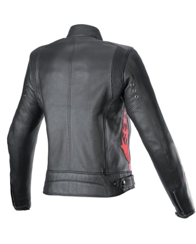 CHAQUETA ALPINESTARS STELLA DYNO LADY BLACK HAUTE/RED