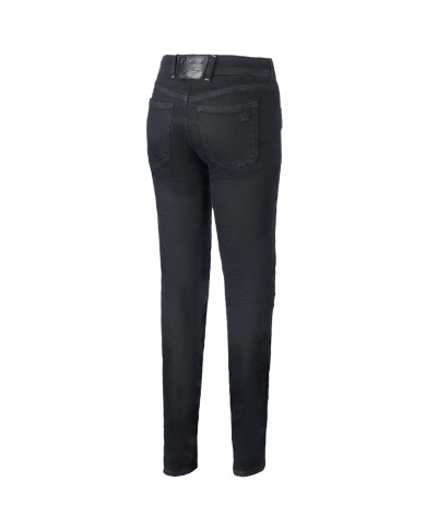 PANTALONES VAQUEROS ALPINESTARS DAISY V3 LADY RIDING BLACK