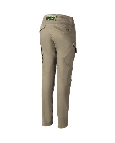 PANTALONES ALPINESTARS STELLA CALIBER SLIM FIT LADY MILITARY GREEN