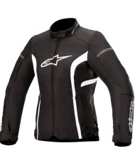 CHAQUETA ALPINESTARS STELLA T-KIRA V2 WATERPROOF LADY BLACK/WHITE