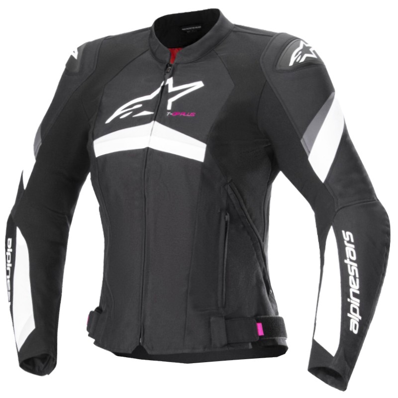 CHAQUETA ALPINESTARS STELLA T-GP PLUS R V4 LADY BLACK/WHITE