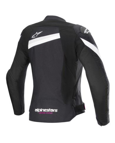 CHAQUETA ALPINESTARS STELLA T-GP PLUS R V4 LADY BLACK/WHITE