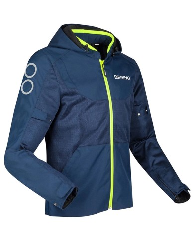 CHAQUETA BERING PROFIL MARINE/YELLOW FLUO