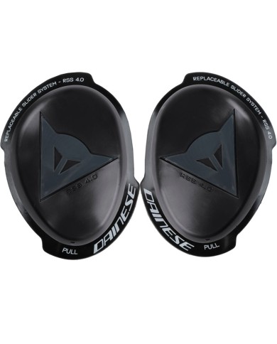 DESLIZADERAS DAINESE KNEE SLIDER RSS 4.0 FULL KIT BLACK/ANTHRACITE