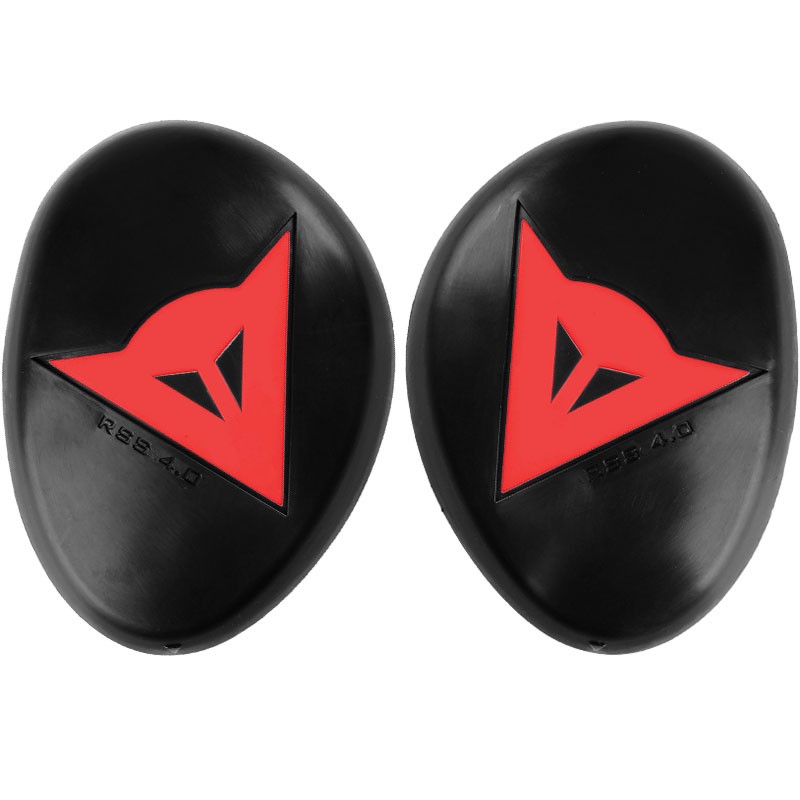 DESLIZADERAS DAINESE KNEE SLIDER RSS 4.0 BLACK/RED FLUO