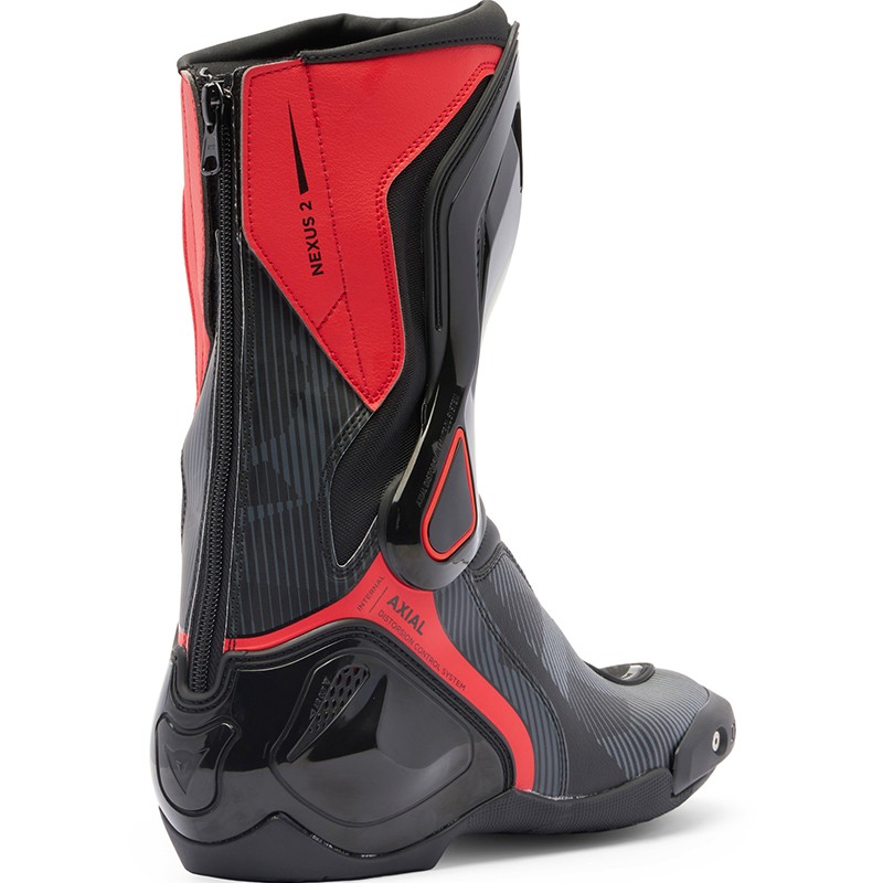 BOTAS DAINESE NEXUS 2 BLACK/LAVA-RED/IRON-GATE