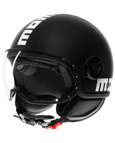 CASCO MOMO DESIGN FGTR CLASSIC 2206 MATT-BLACK/WHITE