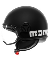 CASCO MOMO DESIGN FGTR CLASSIC 2206 MATT-BLACK/WHITE