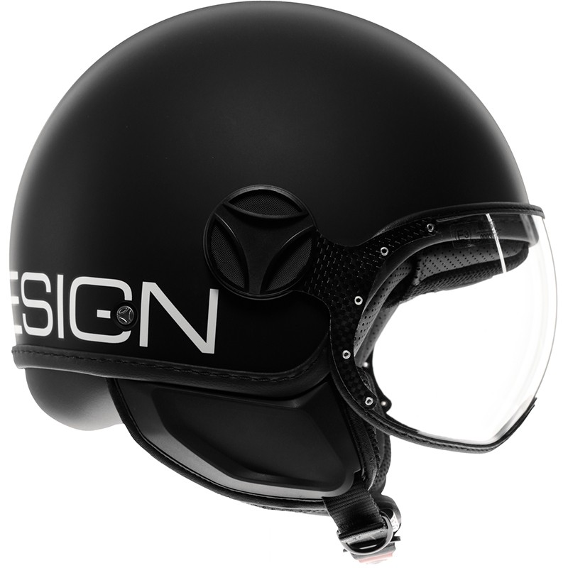 CASCO MOMO DESIGN FGTR CLASSIC 2206 MATT-BLACK/WHITE