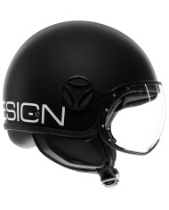 CASCO MOMO DESIGN FGTR CLASSIC 2206 MATT-BLACK/WHITE