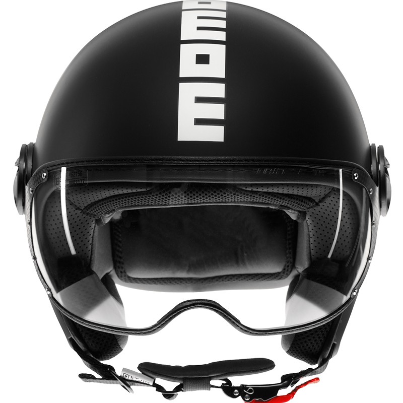 CASCO MOMO DESIGN FGTR CLASSIC 2206 MATT-BLACK/WHITE