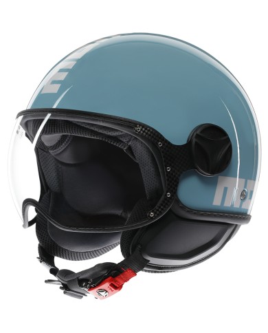 CASCO MOMO DESIGN FGTR CLASSIC 2206 CANDY-SKY-BLUE/WHITE