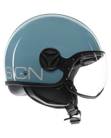 CASCO MOMO DESIGN FGTR CLASSIC 2206 CANDY-SKY-BLUE/WHITE