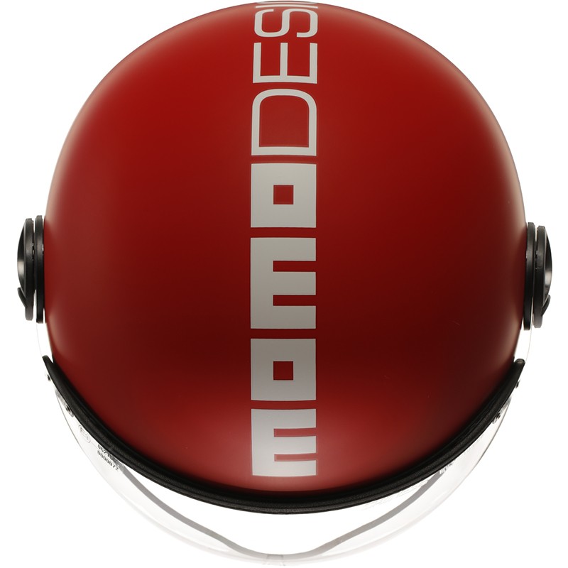 CASCO MOMO DESIGN FGTR CLASSIC 2206 CANDY-MATT-RED/WHITE