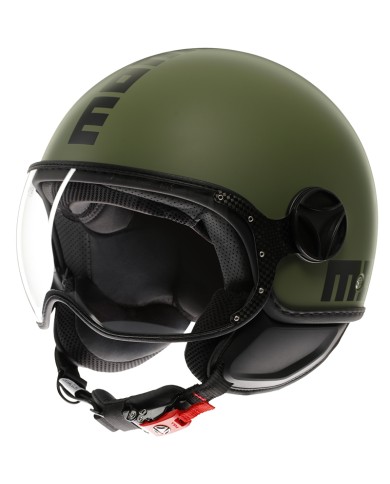 CASCO MOMO DESIGN FGTR CLASSIC 2206 MATT-MILITARY-GREEN/BLACK