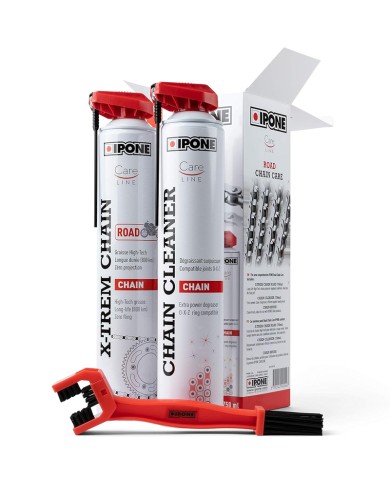 PACK IPONE ROAD LIMPIEZA Y ENGRASE DE CADENA
