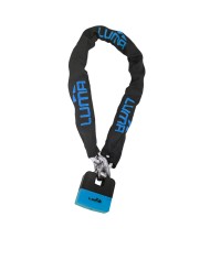 CADENA + CANDADO LUMA 28 CHAIN PLUS AZUL DE 120
