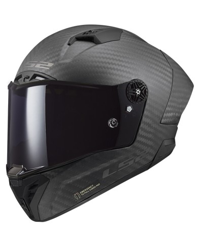 CASCO LS2 THUNDER CARBON GP AERO SPOILER MATT BLACK-06