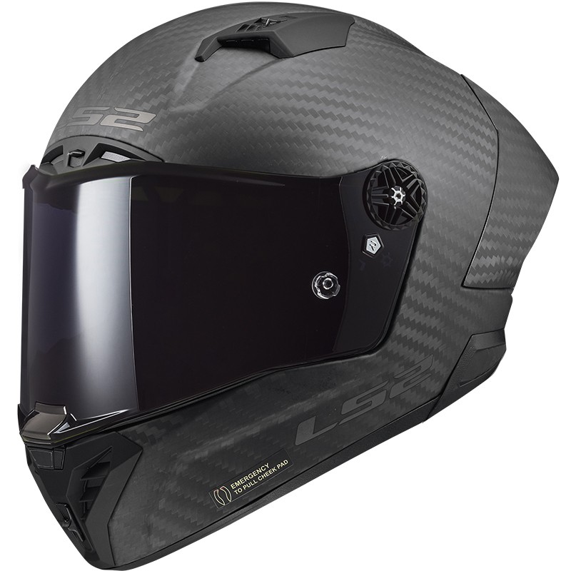 CASCO LS2 THUNDER CARBON GP AERO SPOILER MATT BLACK-06