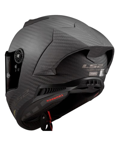 CASCO LS2 THUNDER CARBON GP AERO SPOILER MATT BLACK-06