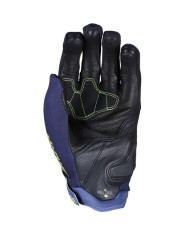 GUANTES FIVE STUNT EVO 2 AZUL/AMARILLO FLUOR