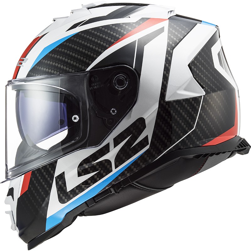 CASCO LS2 STORM II RACER ROJO/AZUL