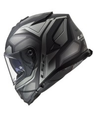 CASCO LS2 STORM II FASTER MATT TITANIO