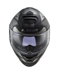 CASCO LS2 STORM II FASTER MATT TITANIO