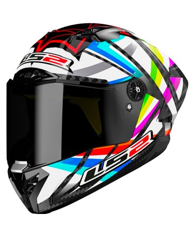 CASCO LS2 THUNDER CARBON GP AERO FLASH