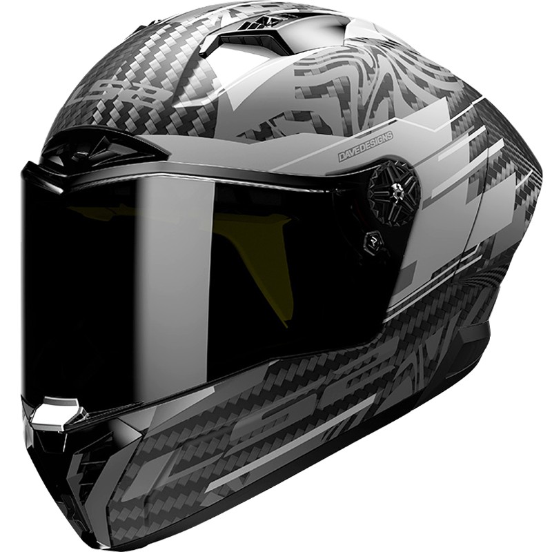 CASCO LS2 THUNDER CARBON GP AERO POLAR