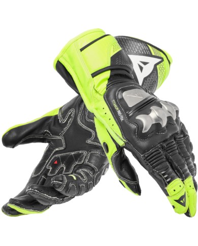 GUANTES DAINESE FULL METAL 7 NEGRO/AMARILLO-FLUOR