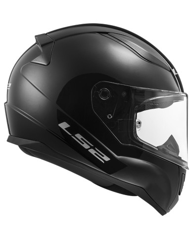 CASCO LS2 RAPID II NEGRO BRILLO