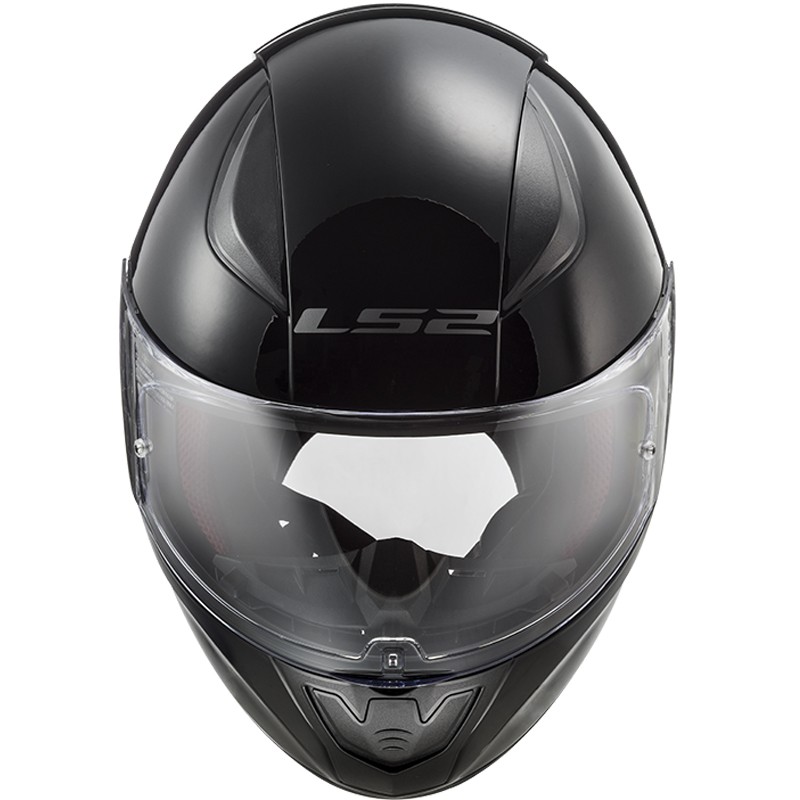 CASCO LS2 RAPID II NEGRO BRILLO