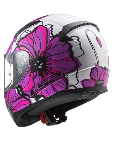 CASCO LS2 RAPID II POPPIES PINK
