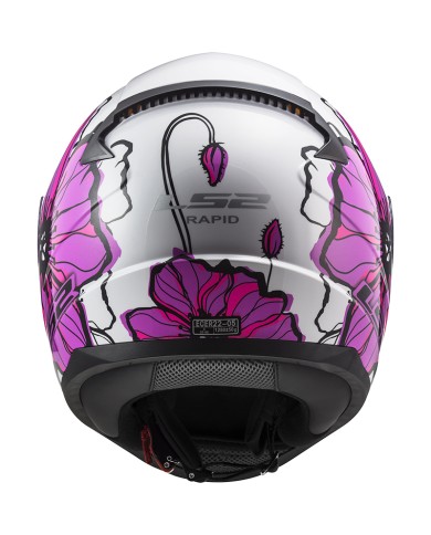 CASCO LS2 RAPID II POPPIES PINK